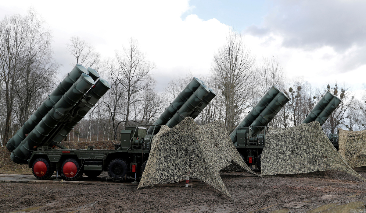 Russian S-400 missile defense systems